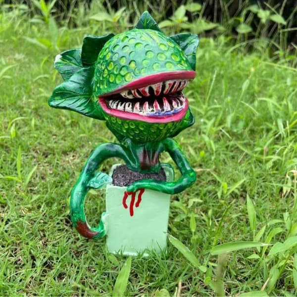 OBOSOE kannibal blomst have harpiks dekoration gys halloween film rekvirering harpiks håndværk