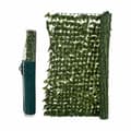 Miniatyrbild 2 av 2: Trädgårdsstaket Ibergarden MZ183002A-1,5 Grön Plast 1,5 x 3 m Blad
