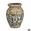 Miniatyrbild 1 av 2: Dekorativ Trädgårdsfigur Ibergarden ZD19006 Polyresin Vas 25 x 32,5 x 25 cm (2 antal)