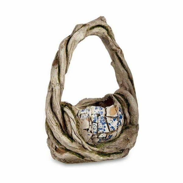 Dekorativ Trädgårdsfigur Ibergarden ZD19014 Polyresin Vas 17 x 44 x 34,5 cm (2 antal)