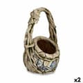 Miniatyrbillede 1 af 2: Dekorativ havefigur Ibergarden ZD19018 Polyesterharpisk Vase 25,5 x 44 x 27,5 cm (2 enheder)