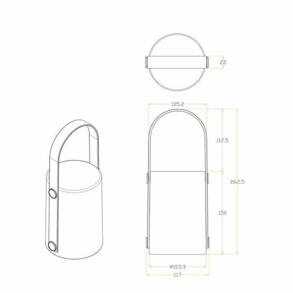 Bordlampe Galix