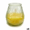Pikkukuva 1 / 3: Tuoksukynttilä Ibergarden CHWJ-9898MT Keltainen Läpinäkyvä Lasi Parafiini Sitronella 9 x 9,5 x 9 cm (6 osaa)