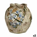 Miniatyrbillede 1 af 2: Dekorativ havefigur Ibergarden ZD19026 Polyesterharpisk Vase 27 x 27 x 27 cm (2 enheder)