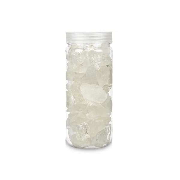 Koristeelliset kivet 600 g Kvartsi Valkoinen (12 osaa)