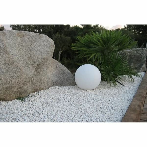 Ljusboll utomhus Lumisky Bobby Vit 11 W E27 220 V Kallvit