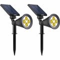 Miniatyrbillede 1 af 6: Lampe Lumi Garden Sort 5 V 250 Lm (2 enheder)