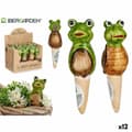Miniatyrbillede 1 af 3: Dekorativ havefigur Ibergarden FC0226A4M26 Brun Grøn Keramik 4,5 x 16,5 x 4,5 cm (12 enheder)