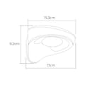 Pikkukuva 8 / 9: LED-seinävalo EDM 31852 Musta 2 W 1,8 W 200 Lm 155 Lm Aurinkokenno Liiketunnistin (6500 K)