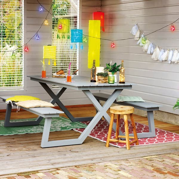 LED-krans Lumineo Svart Multicolour Varmvit 4,5 m LED RGB 10