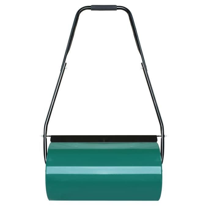 YRHOME Lawn Roller Hand Roller 57cm Garden Roller Lawn Aerator Farm