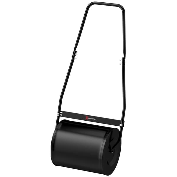 Rootz Steel Lawn -rulla - puutarharulla - Maaperän kompaktori - Ergonominen suunnittelu - 50L x 32W x 108H CM