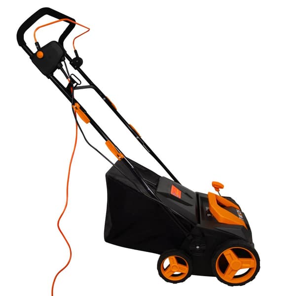 Dammsugare för Konstgräsmatta Konstgräs Dammsugare Grästvätt Elektrisk Löv / Kvist Sop Självgående 380mm Utomhus 50L Uppsamlingskorg 12m Kabel 12,2kg