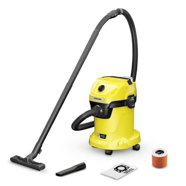 Vatten och trådlöst dammvakuumrengörare WD 3-18 V-17/20 (utan batteri) Karcher