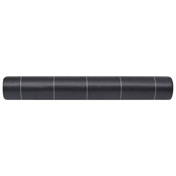 vidaXL ukrudtsdug 2x150 m PP mat sort