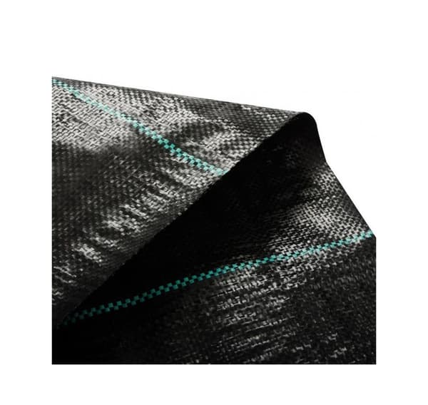 Marktäckväv PP svart UV, 90g, 0,4 x 100m