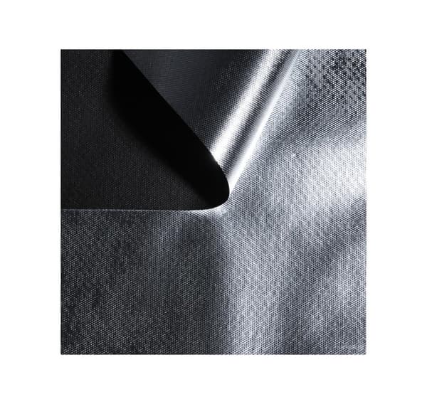 Foliebelagt non-woven 90g/m² svart, 1,6 x 5m