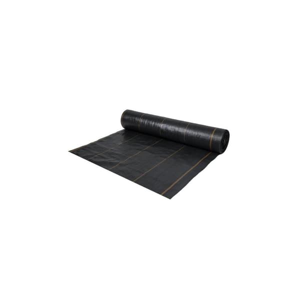 Anti-ogräs vävd SVART 110g, 0,8 x 100m