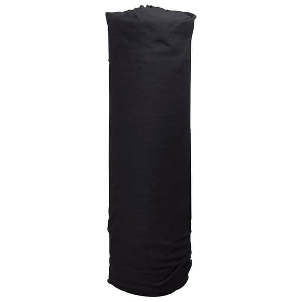 vidaXL Geotextilmembran svart 1x10 m polyesterfiber