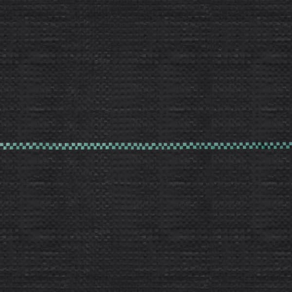 vidaXL ukrudtsdug 1x10 m PP mat sort -  Ukrudtsduge