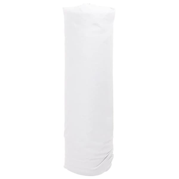 vidaXL Ogräsduk 1x10 m polyesterfiber vit -  Trädgårdstyg