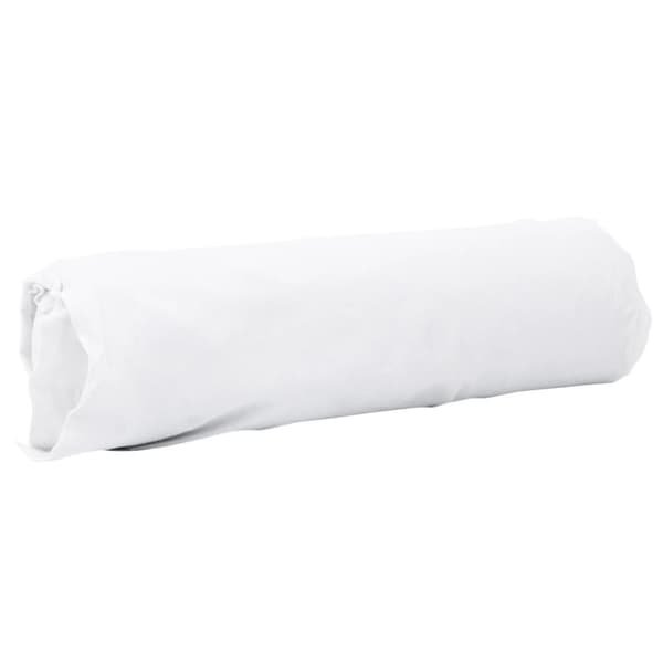 vidaXL Ogräsduk 1x10 m polyesterfiber vit -  Trädgårdstyg