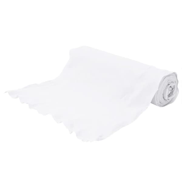 The Living Store ukrudtsdug 1x50 m polyesterfibre hvid -  Ukrudtsduge