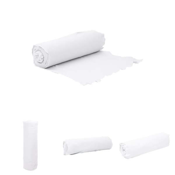 The Living Store ukrudtsdug 1x50 m polyesterfibre hvid -  Ukrudtsduge