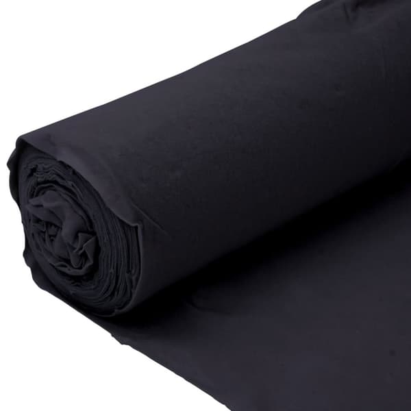 The Living Store ukrudtsdug 1x50 m polyesterfibre sort -  Ukrudtsduge
