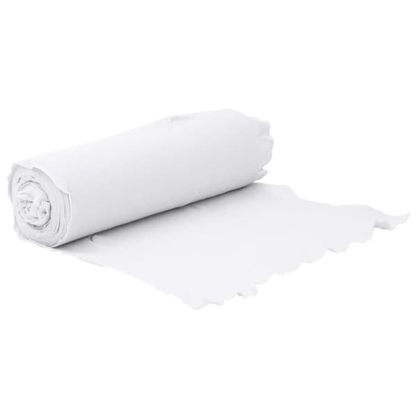 The Living Store Ogräsduk 1x10 m polyesterfiber vit -  Trädgårdstyg