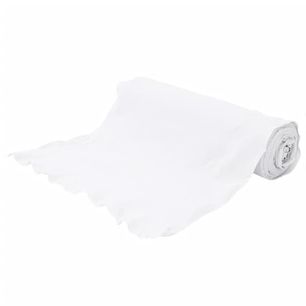 The Living Store ukrudtsdug 1x10 m polyesterfibre hvid -  Ukrudtsduge