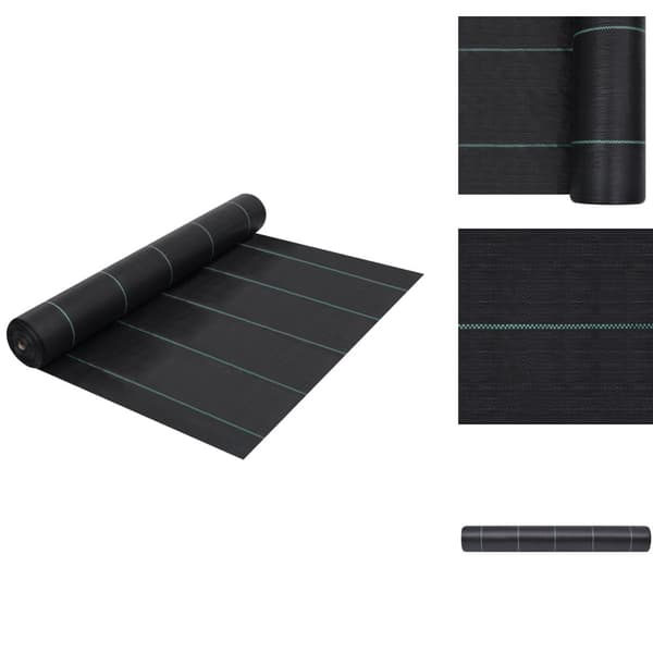 Ukrudtsduge - Living ukrudtsdug 2x25 m PP sort