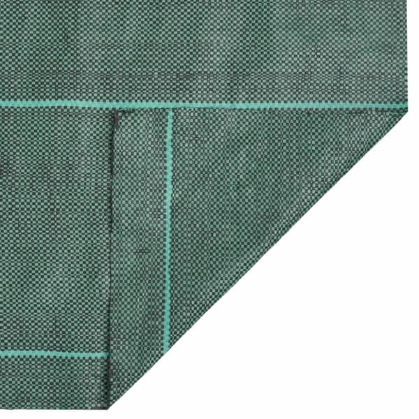 vidaXL Ogräsmatta grön 2x25 m PP