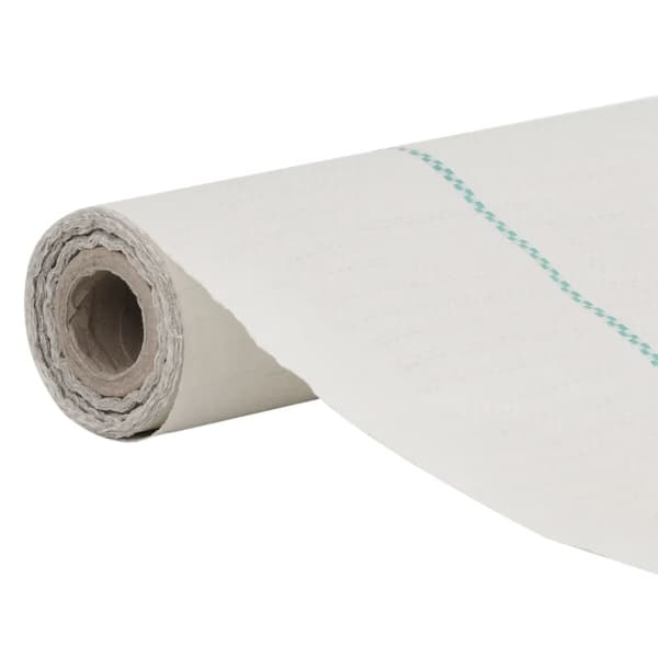 vidaXL Ogräsmatta vit 2x25 m PP