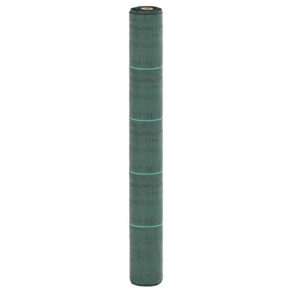 vidaXL Ogräsmatta grön 1x200 m PP