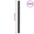 Miniatyrbillede 8 af 8: vidaXL ukrudtsdug 1,5x150 m PP sort