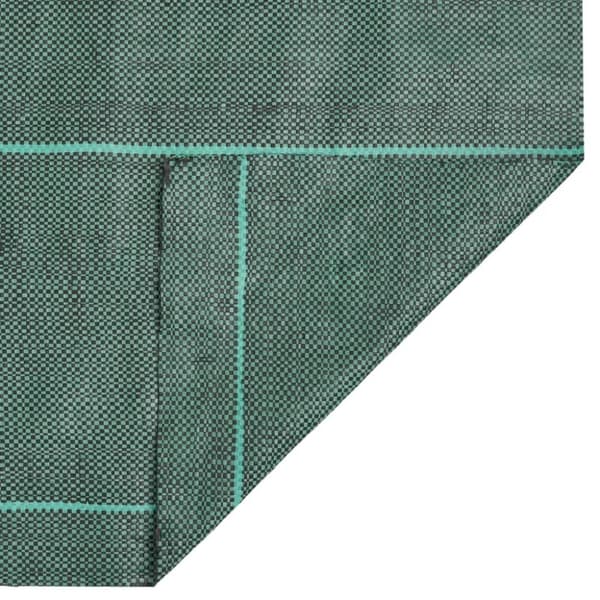 vidaXL Ogräsmatta grön 2x50 m PP