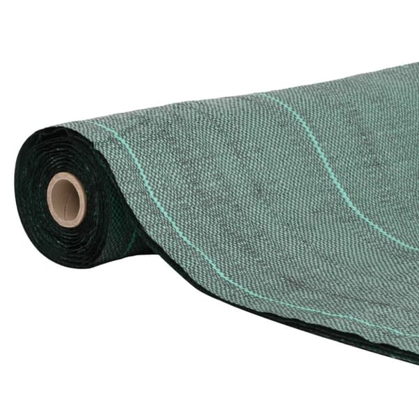 vidaXL Ogräsmatta grön 2x50 m PP