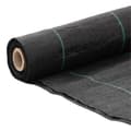 Miniatyrbilde 3 av 8: vidaXL Kontrollmatte for ugress svart 2x25 m PP