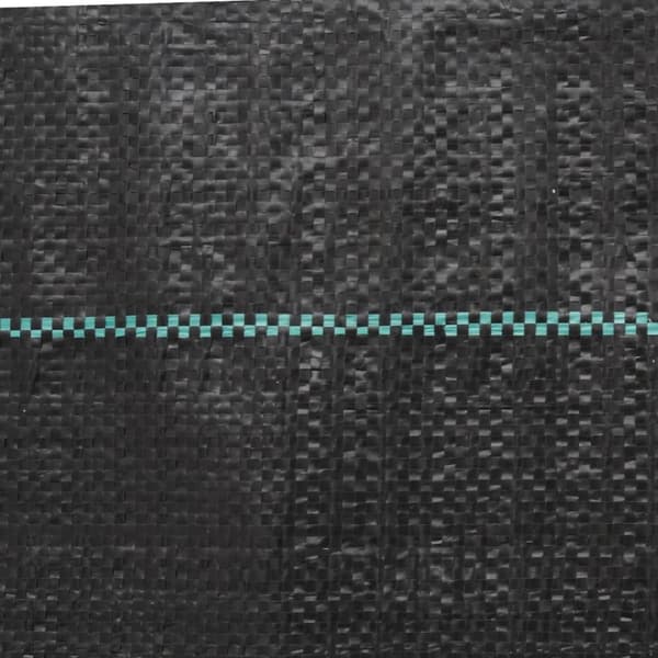 vidaXL ukrudtsdug 1x25 m PP sort