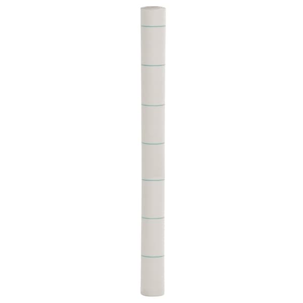 vidaXL Kontrollmatte for ugress hvit 1,5x150 m PP