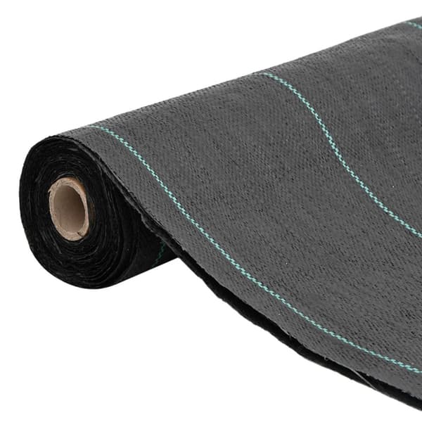 vidaXL ukrudtsdug 1,5x25 m PP sort
