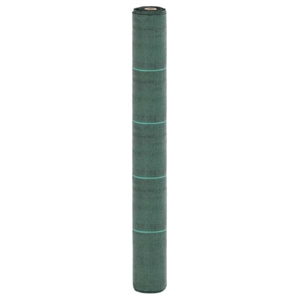 vidaXL Ogräsmatta grön 1x100 m PP
