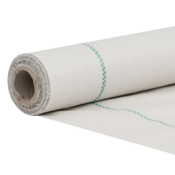 vidaXL ukrudtsdug 1x25 m PP hvid