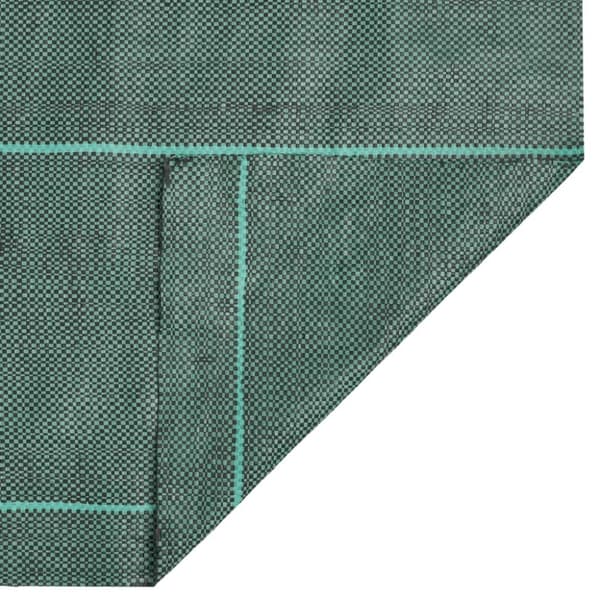 vidaXL Ogräsmatta grön 2x5 m PP