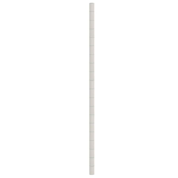 vidaXL Ogräsmatta vit 4x25 m PP