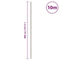 Miniatyrbillede 8 af 8: vidaXL ukrudtsdug 4x10 m PP hvid