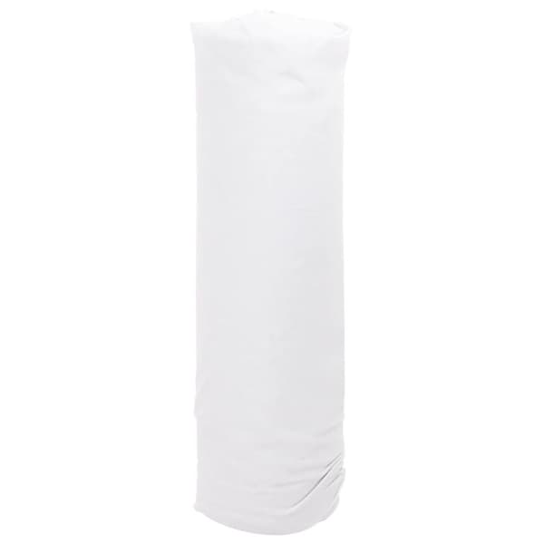 Ogräsduk 1x10 m polyesterfiber vit