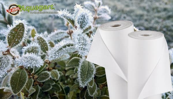 25 m² Vinterbeskyttelsesfleece Isolerende havefleece Frostbeskyttelsesfleece 150 g 1 m bred