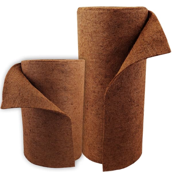 2 m Kokosfibermatta Vinterskydd Släntmatta Kokosfibermatta 800 g/m² 0,25 m bred